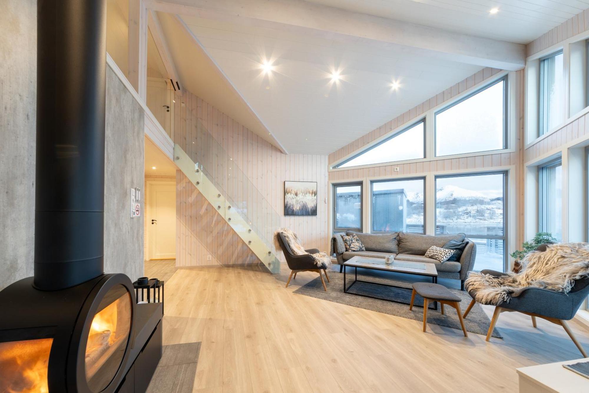 Vikran Seaside Lodge Straumsjoen 외부 사진